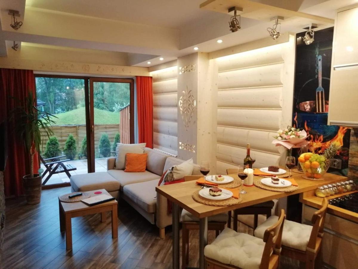 Apartament Tatrzanski Swit Z Tarasem 20M2, Garazem Podziemnym, Grota Solna 扎科帕内 外观 照片