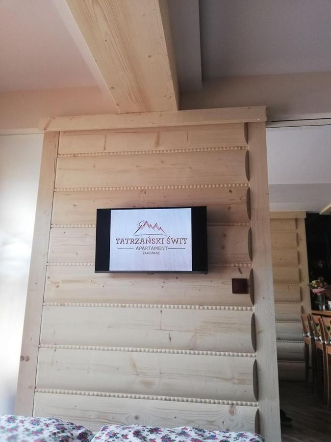 Apartament Tatrzanski Swit Z Tarasem 20M2, Garazem Podziemnym, Grota Solna 扎科帕内 外观 照片