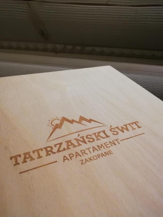 Apartament Tatrzanski Swit Z Tarasem 20M2, Garazem Podziemnym, Grota Solna 扎科帕内 外观 照片