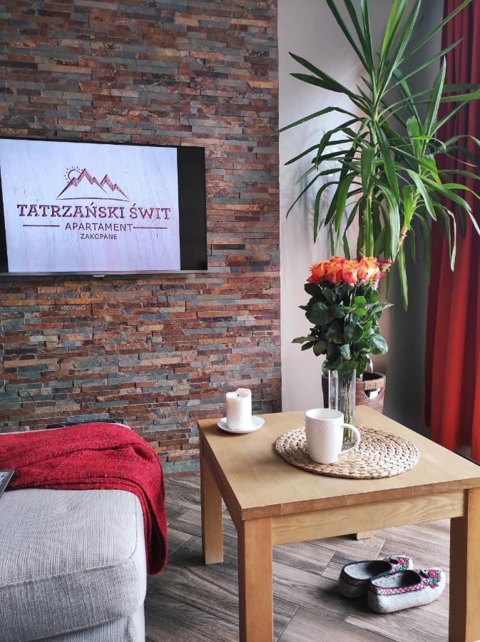 Apartament Tatrzanski Swit Z Tarasem 20M2, Garazem Podziemnym, Grota Solna 扎科帕内 外观 照片